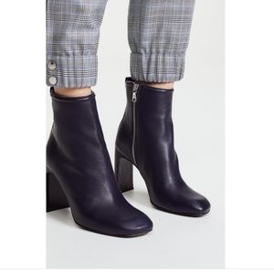 Rag & Bone🔴Ellie Black Leather booties 36.5